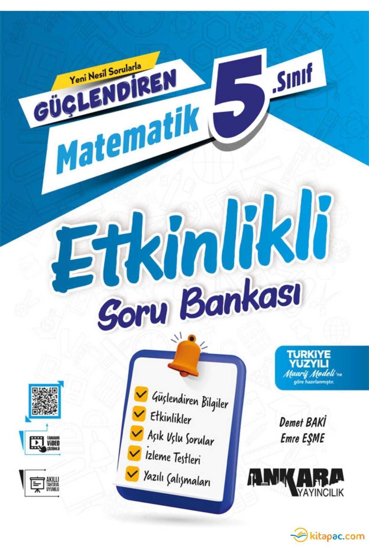 Ankara 5.sınıf Güçlendiren Matematik Etkinlikli Soru Bankası