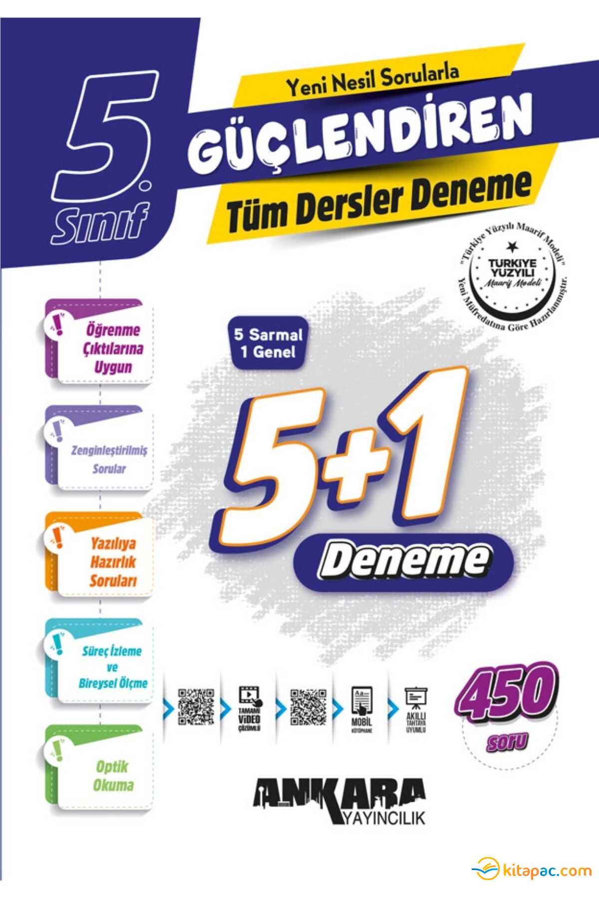 Ankara 5.sınıf Güçlendiren Tüm Dersler Deneme