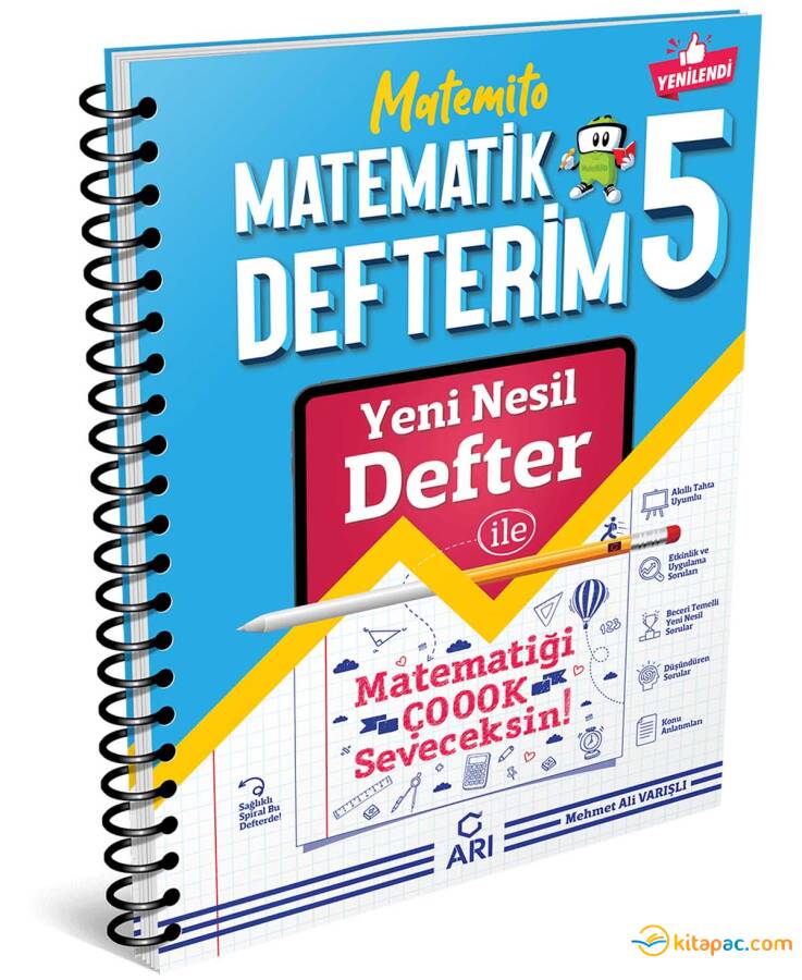 ARI 5.Sınıf MateMito MATEMATİK Defteri - 1