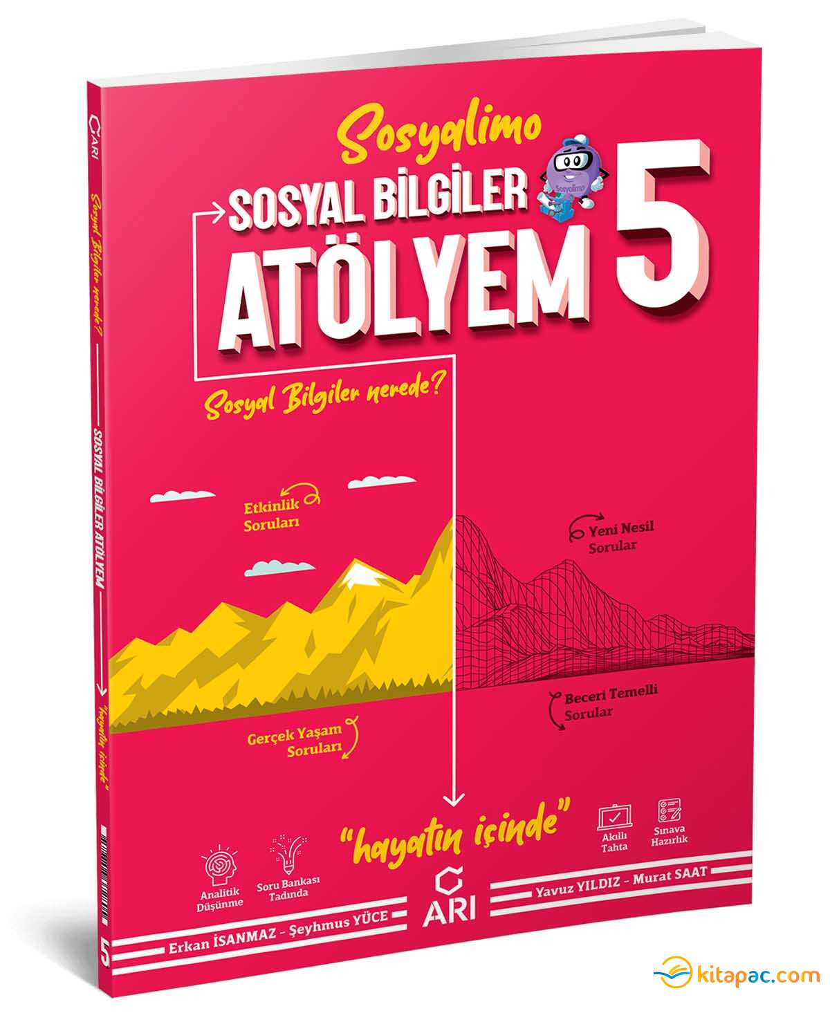 Arı 5.sınıf Sosyalimo Sosyal Bilgiler Atölyem  + Yazılı Eki