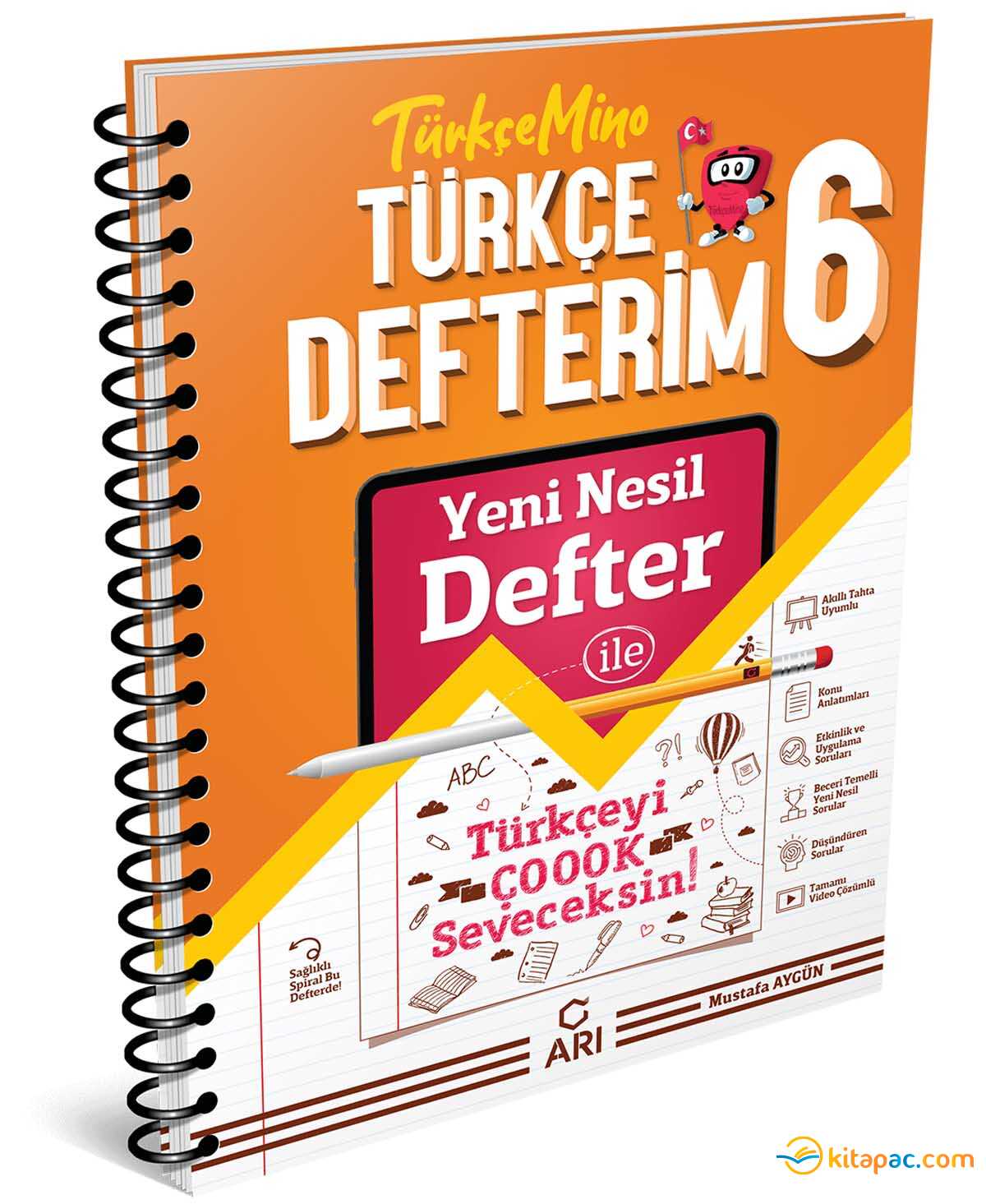 Arı 6.sınıf Türkçemino Türkçe Defterim