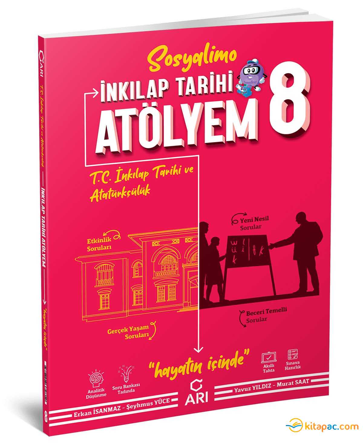 Arı 8.sınıf Sosyalimo İnkilap Tarihi Atölyem  + Yazılı Eki