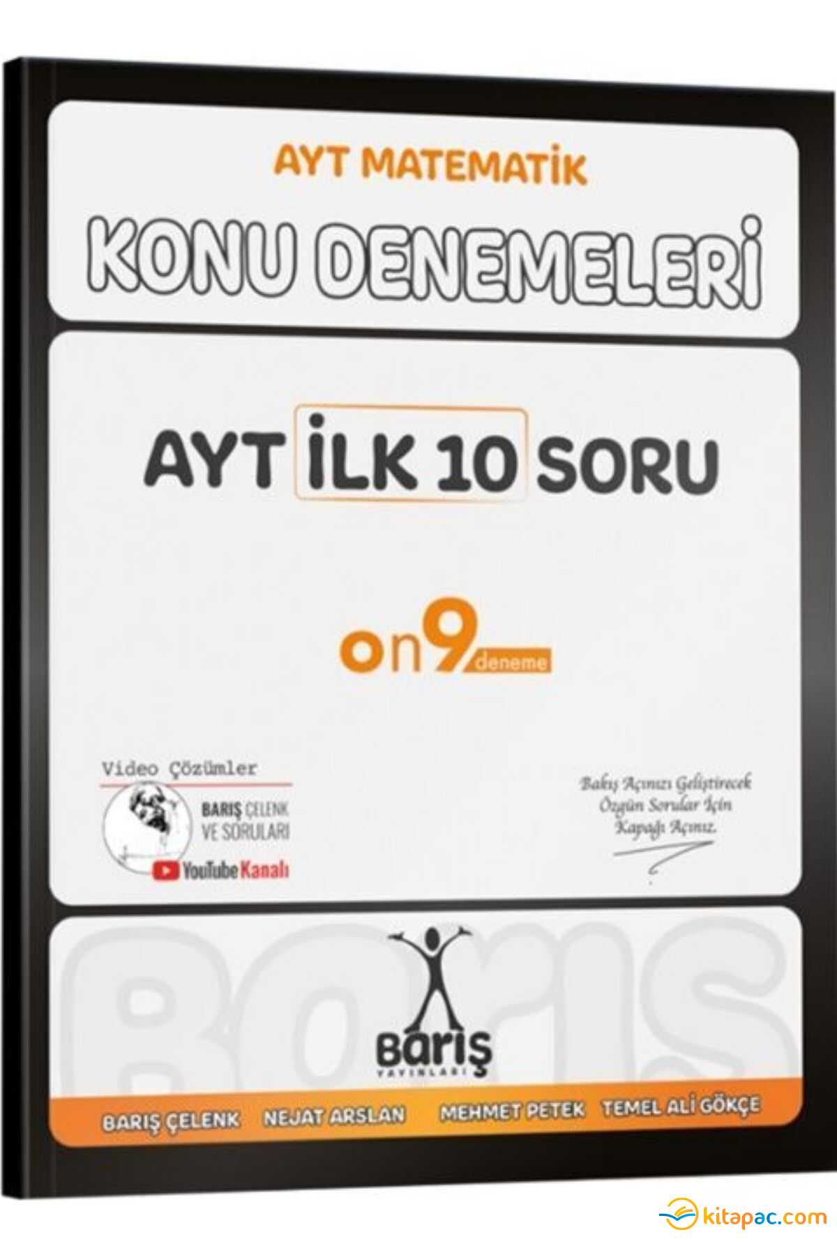 Barış Yayınları Ayt Matematik İlk 10 Soru Konu Denemeleri