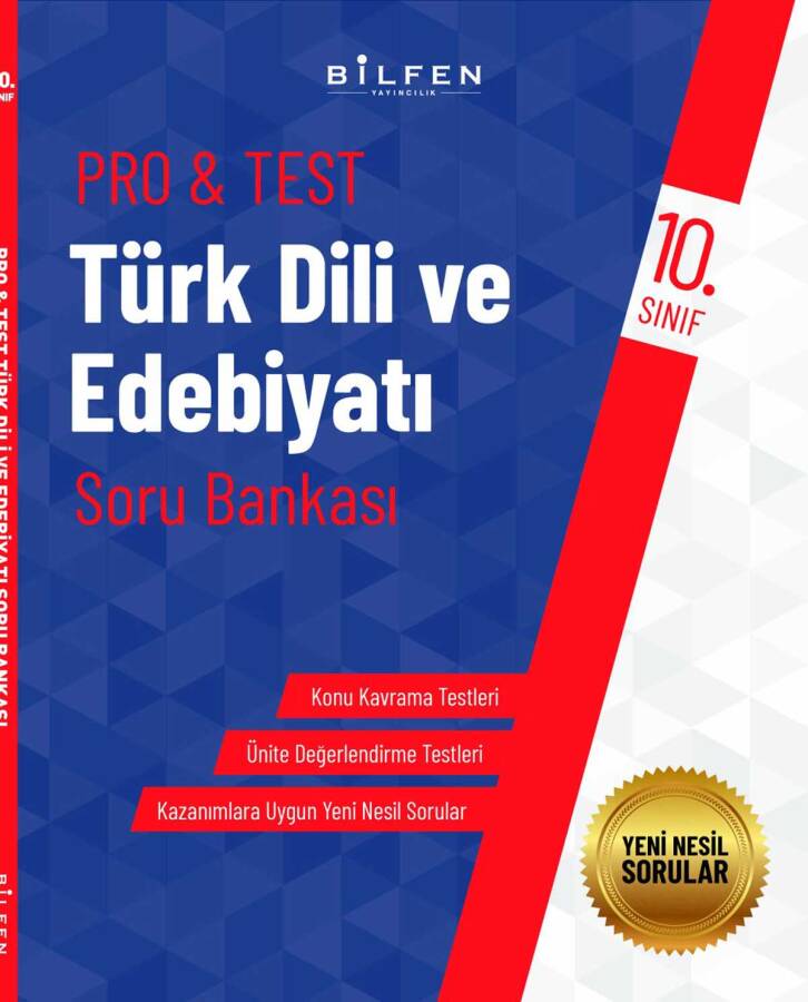 BİLFEN 10.Sınıf PROTEST TÜRK DİLİ ve EDEBİYATI Soru Bankası - 1