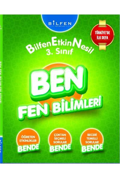 BİLFEN 3.Sınıf BEN FEN BİLİMLERİ - 1