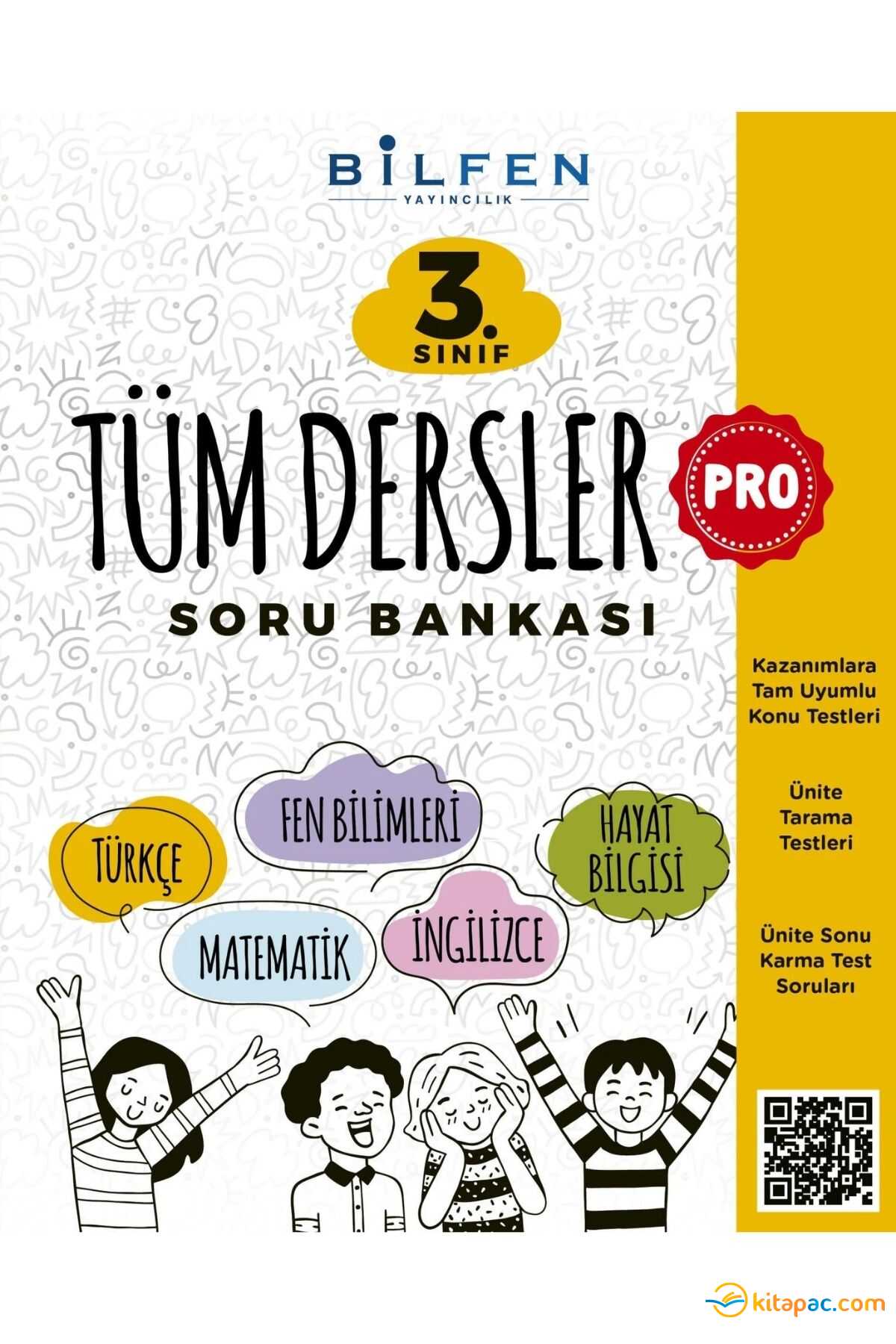 Bilfen 3.sınıf Pro Tüm Dersler Soru Bankası
