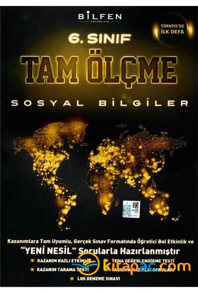 Bilfen 6.sınıf Sosyal Bilgiler Tam Ölçme