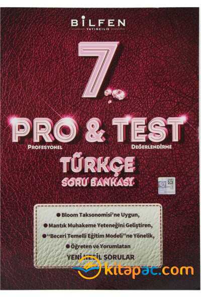 Bilfen 7.sınıf Protest Türkçe Soru Bankası