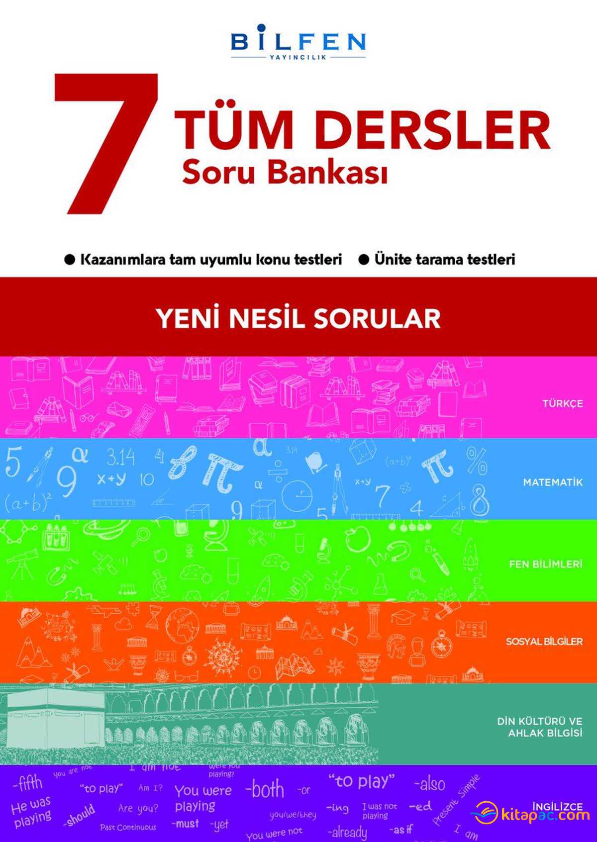 Bilfen 7.sınıf Tüm Dersler Soru Bankası