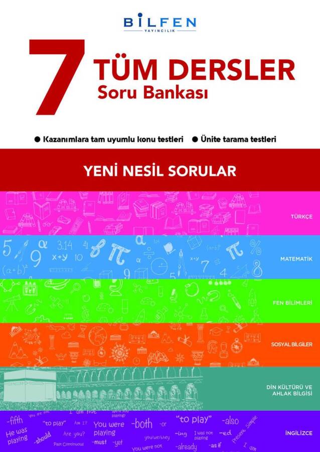 BİLFEN 7.Sınıf TÜM DERSLER Soru Bankası - 1