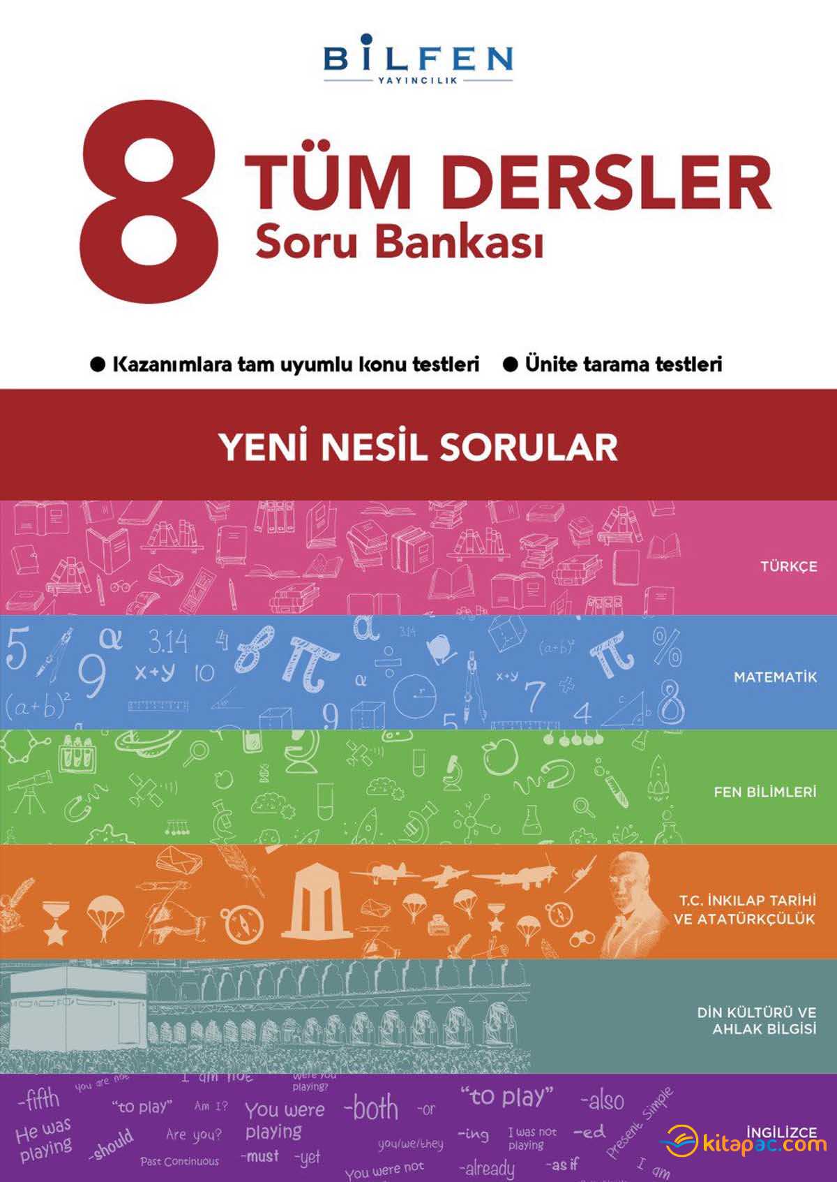 Bilfen 8.sınıf Tüm Dersler Soru Bankası