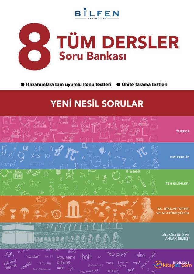 BİLFEN 8.Sınıf TÜM DERSLER Soru Bankası - 1