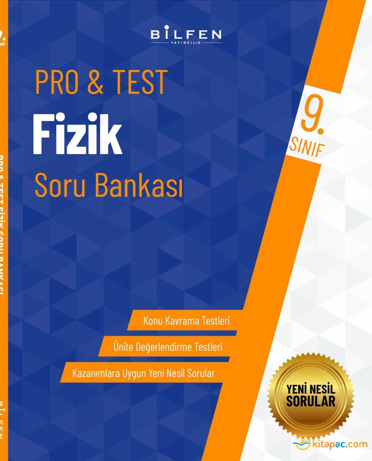 Bilfen 9.sınıf Protest Fizik Soru Bankası