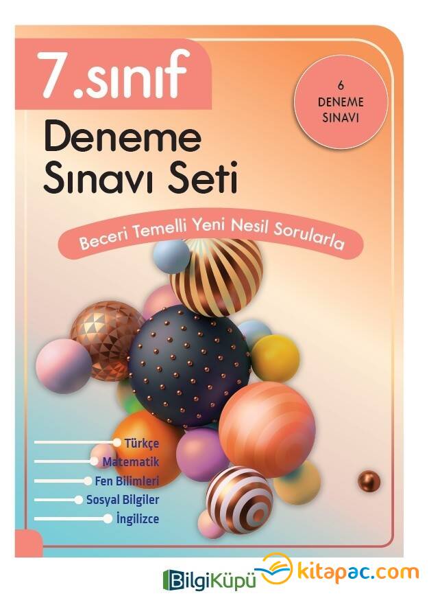 BİLGİKÜPÜ 7.Sınıf LGS DENEME SINAVI SETİ - 1