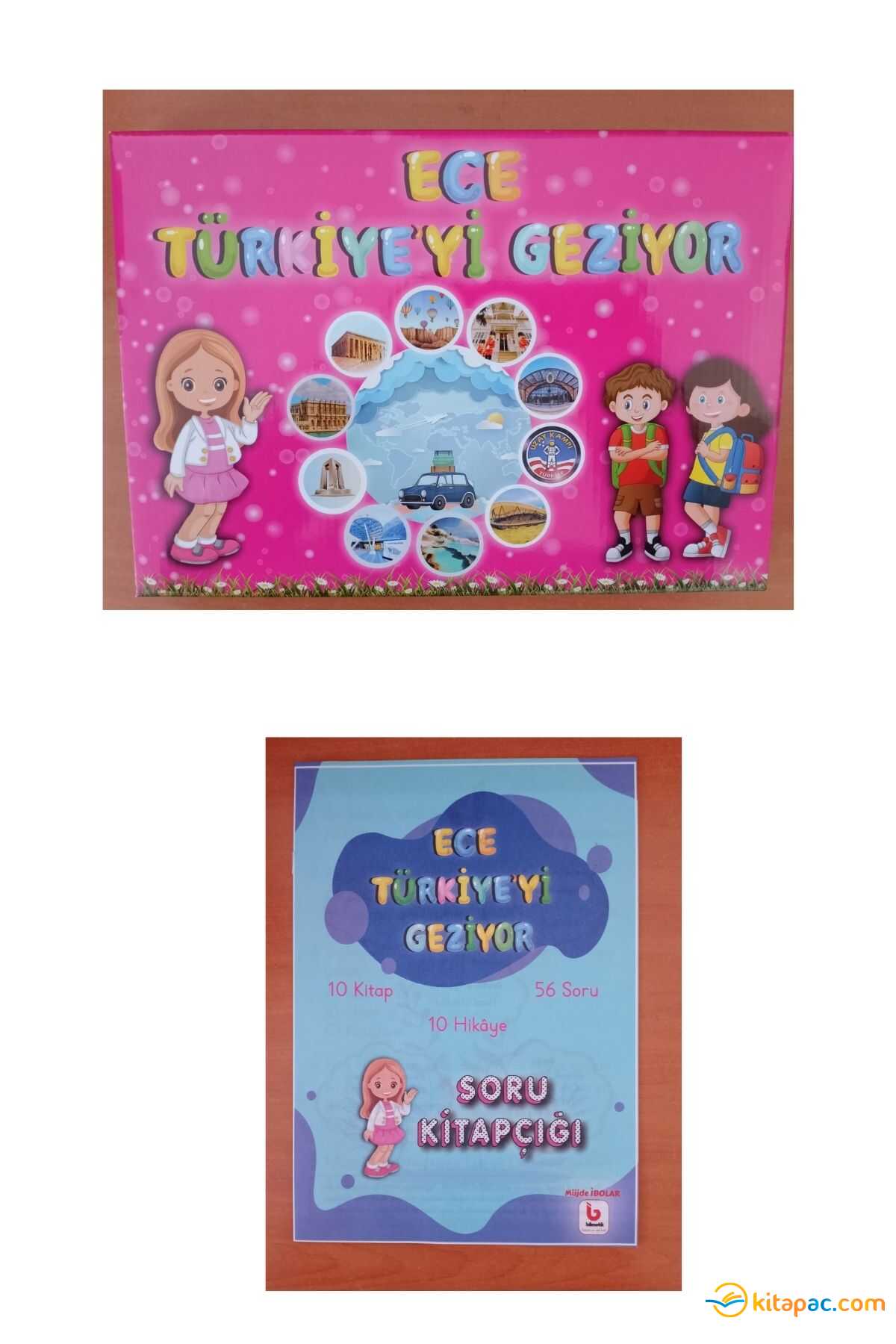 Bilimetik 1.sınıf Ece Türkiye Yi Geziyor - 10 Kitap