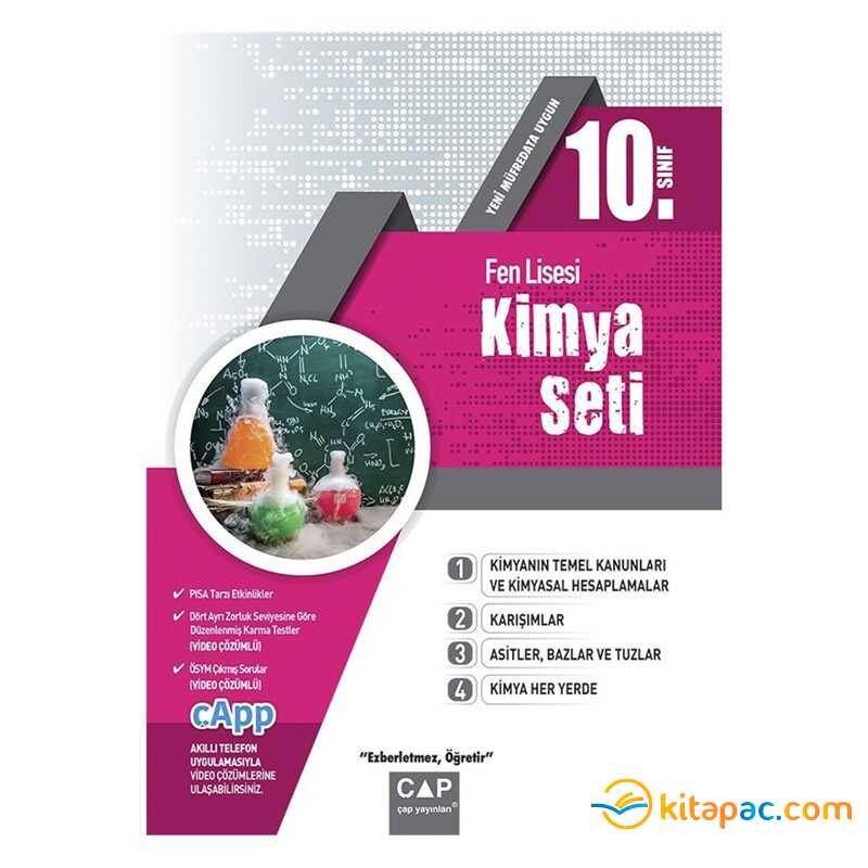 Çap 10.sınıf Fen Lisesi Kimya Seti