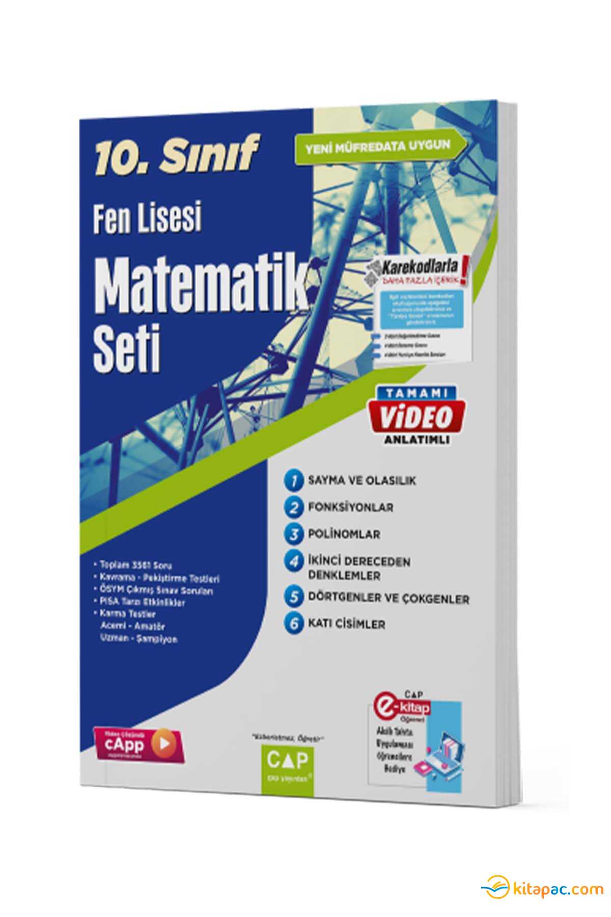 Çap 10.sınıf Fen Lisesi Matematik Seti