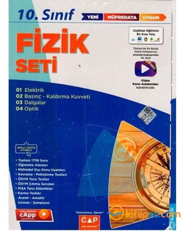 Çap 10.sınıf Fizik Seti Anadolu Lisesi