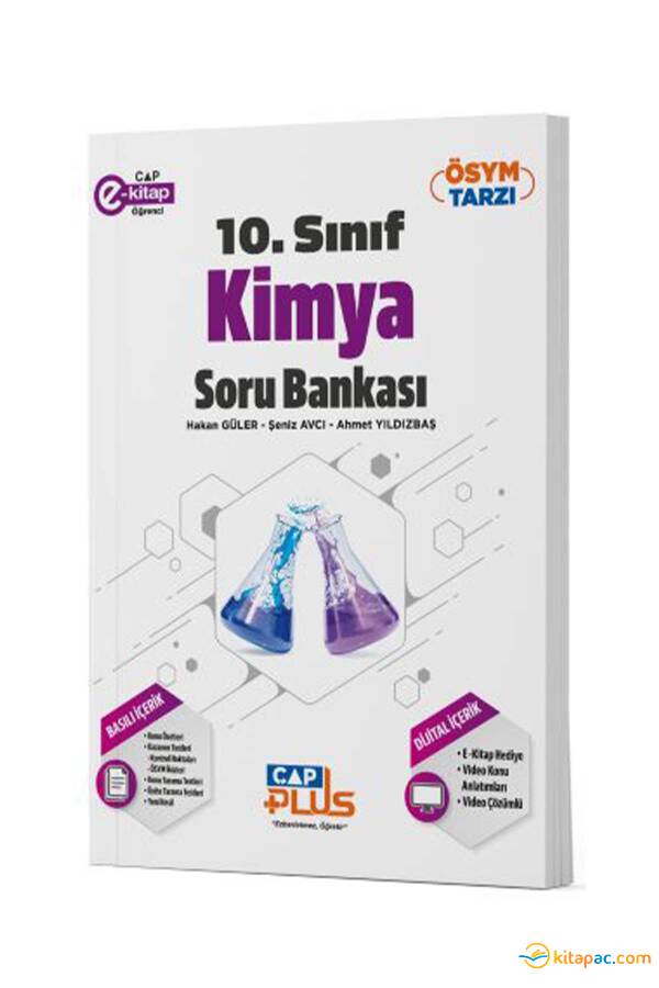 ÇAP 10.Sınıf KİMYA PLUS Soru Bankası Anadolu Lisesi - 1