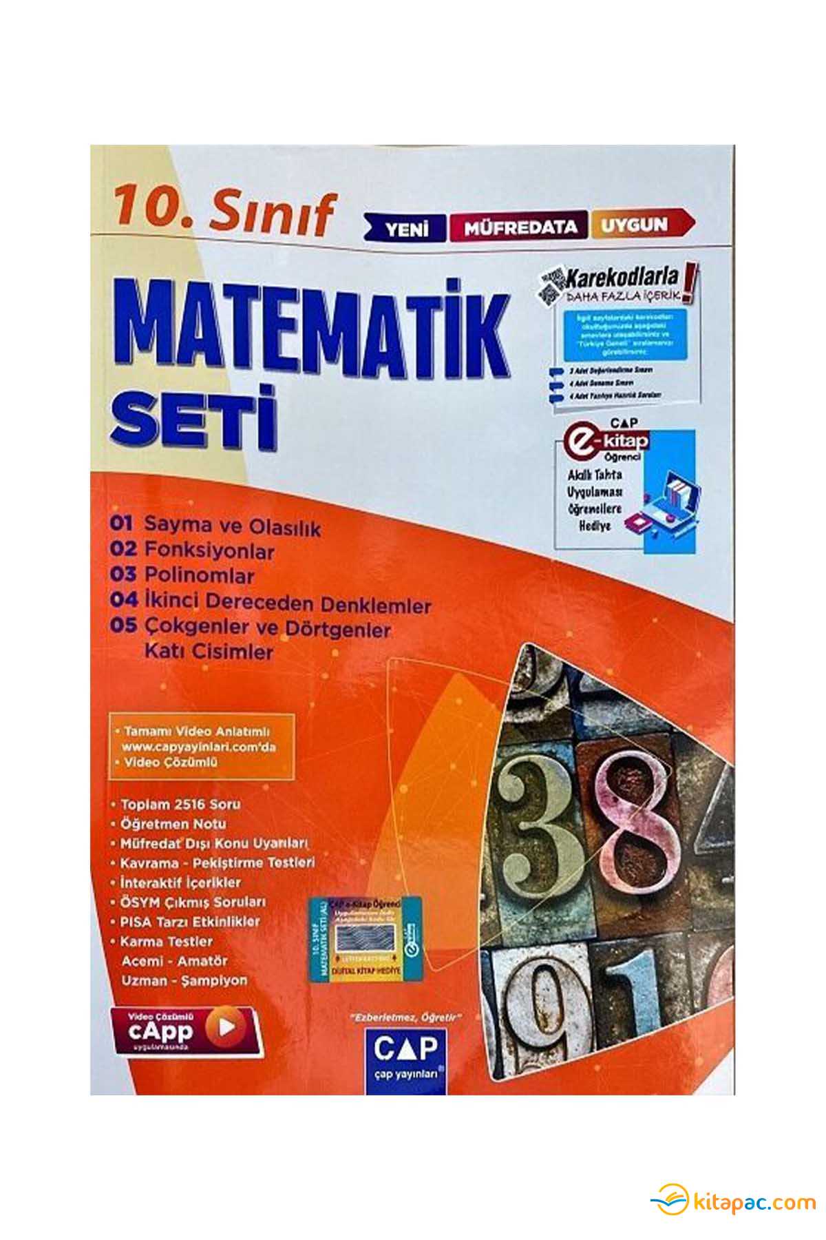 Çap 10.sınıf Matematik Set Anadolı Lisesi