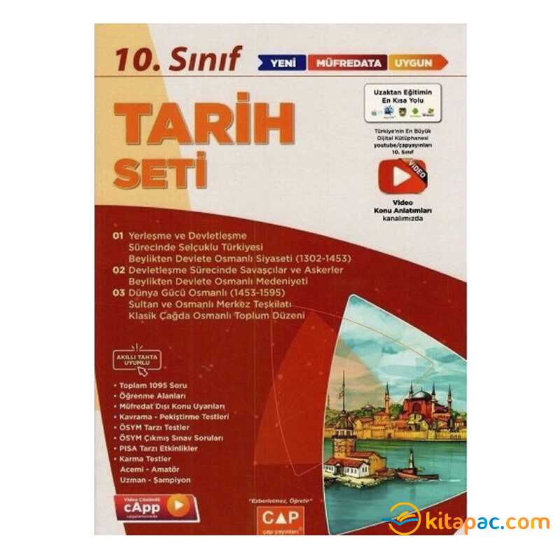 Çap 10.sınıf Tarih Seti Anadolu Lisesi