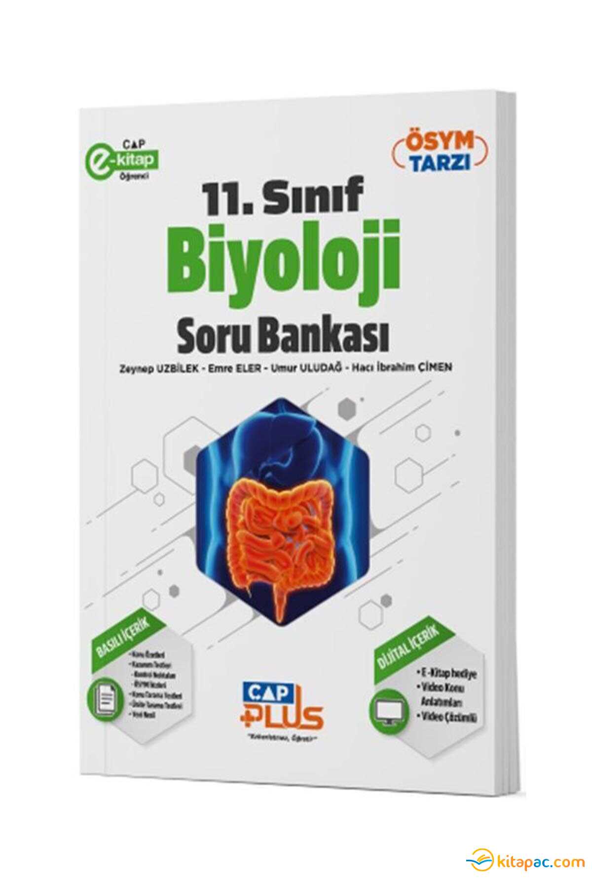 Çap 11.sınıf Biyoloji Plus Soru Bankası Anadolu Lisesi
