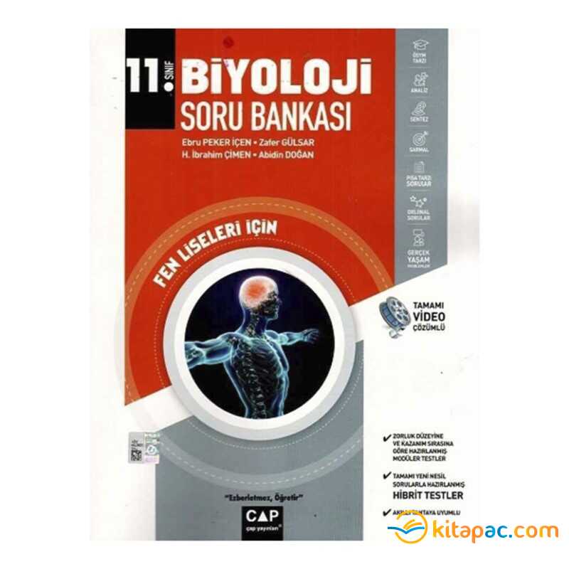 Çap 11.sınıf Biyoloji Soru Bankası Fen Lisesi