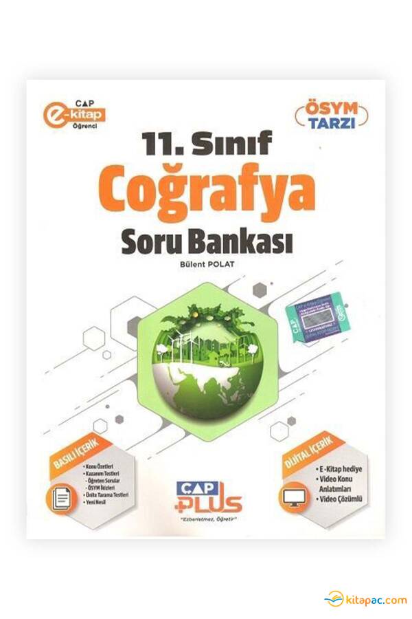 ÇAP 11.Sınıf COĞRAFYA Plus Soru Bankası Anadolu Lisesi - 1