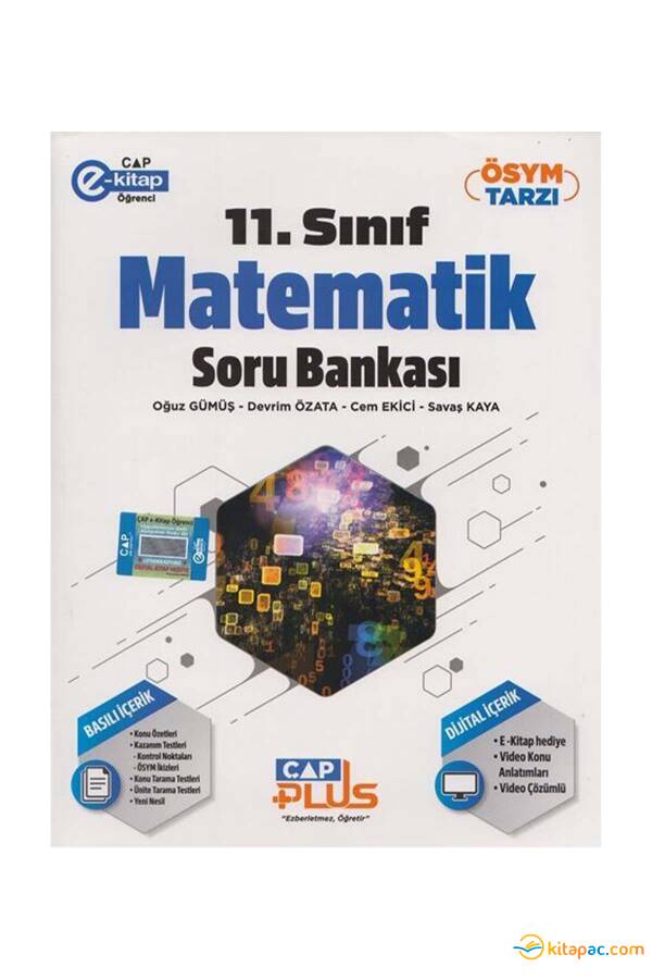 ÇAP 11.Sınıf MATEMATİK Plus Soru Bankası Anadolu Lisesi - 1
