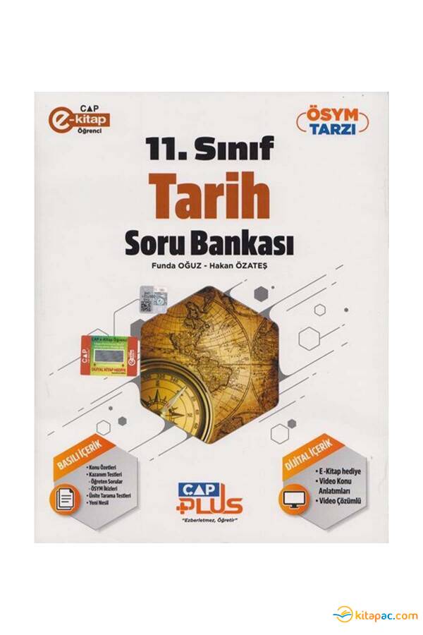 ÇAP 11.Sınıf TARİH Plus Soru Bankası Anadolu Lisesi - 1