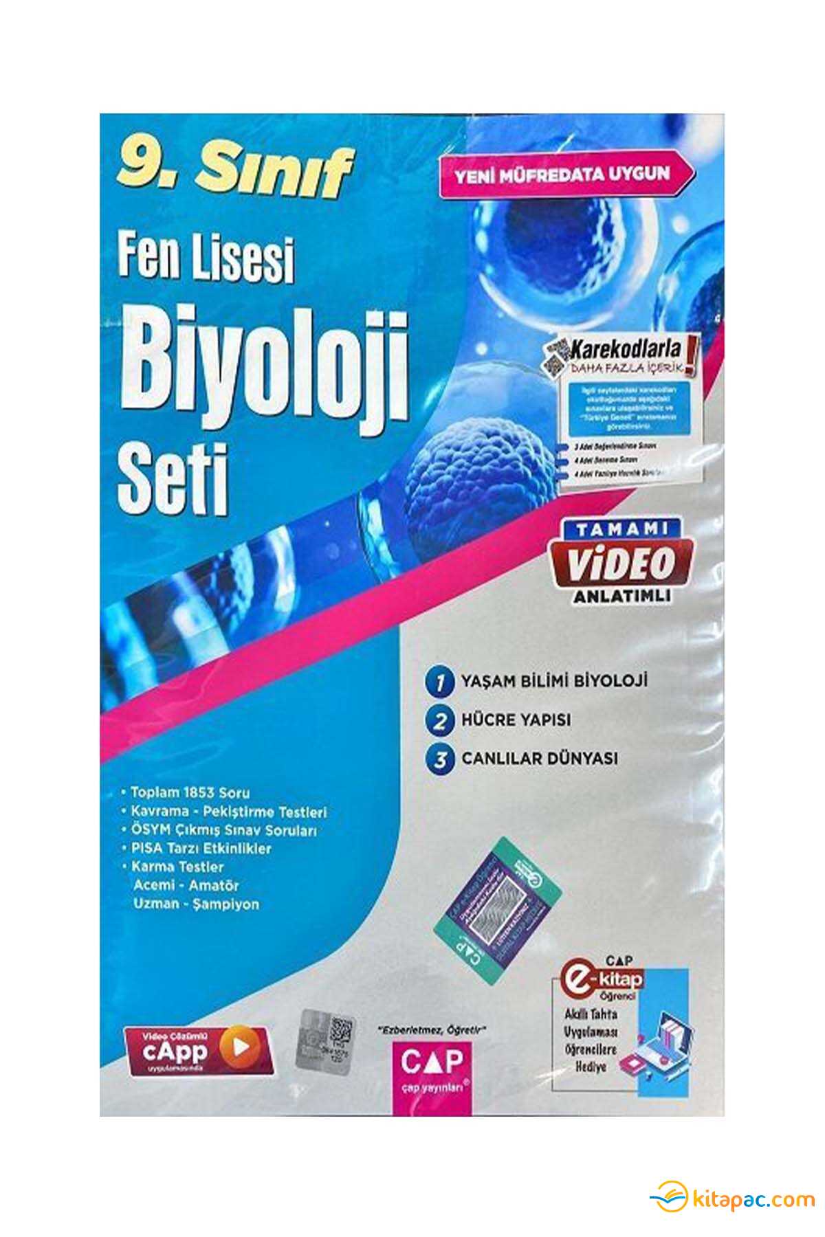 Çap 9.sınıf Biyoloji Set Fen Lisesi