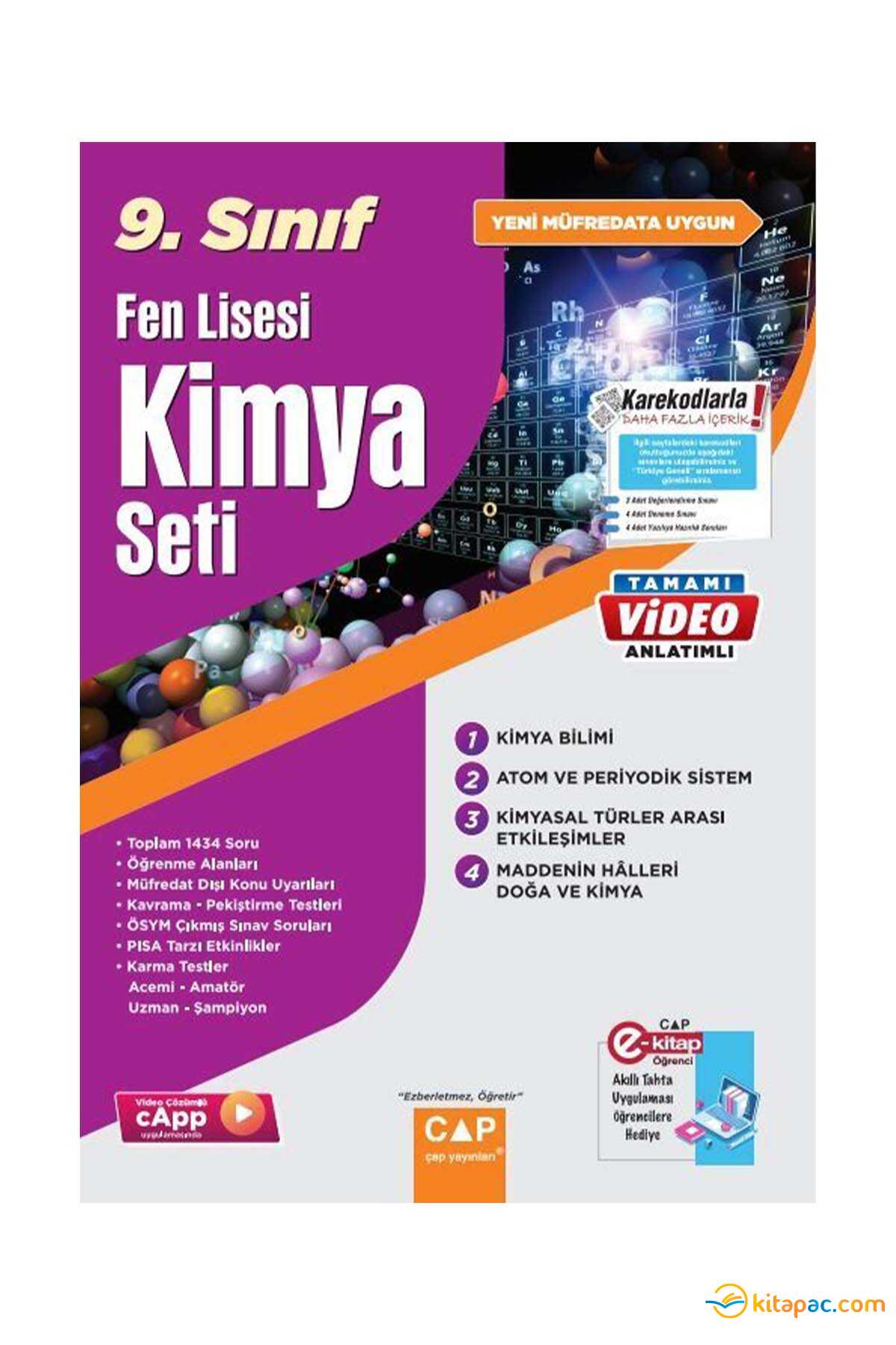 Çap 9.sınıf Kimya Set Fen Lisesi