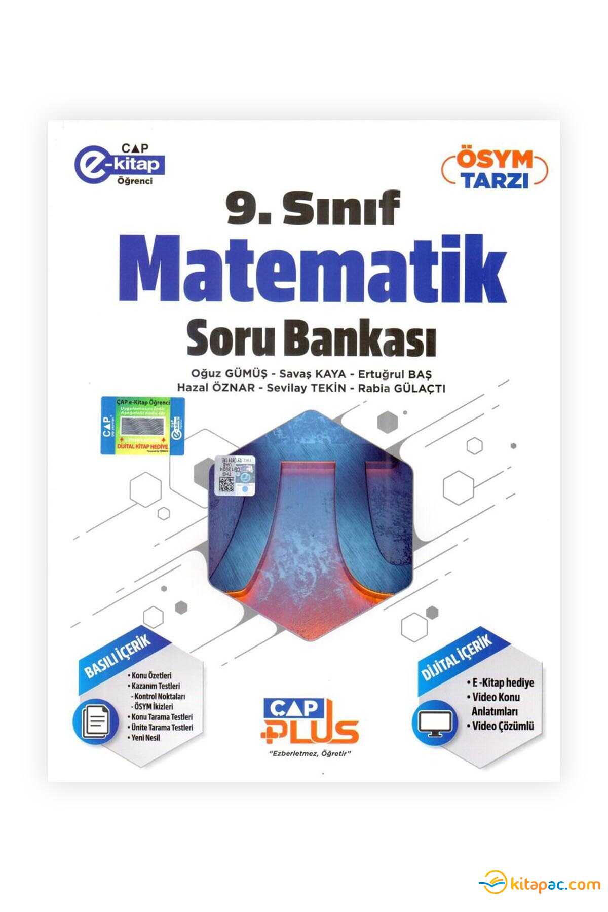 Çap 9.sınıf Matematik Plus Soru Bankası Anadolu Lisesi