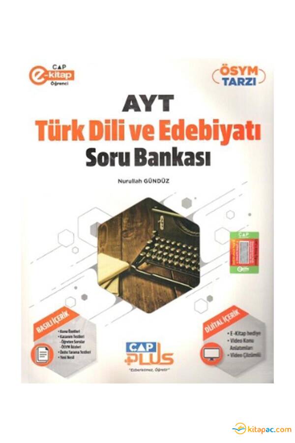 ÇAP AYT TÜRK DİLİ ve EDEBİYATI PLUS Soru Bankası - 1