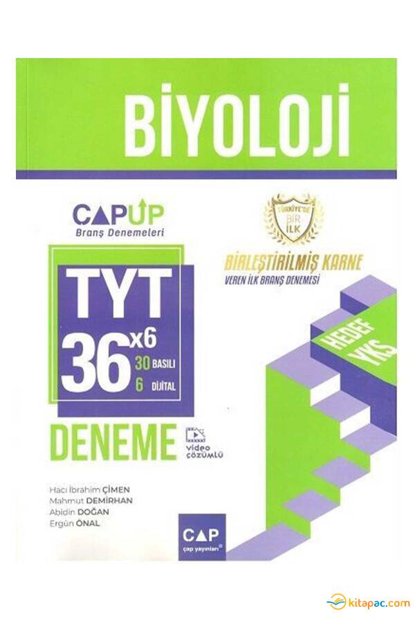 ÇAP UP TYT BİYOLOJİ 30x6 DENEME - 1