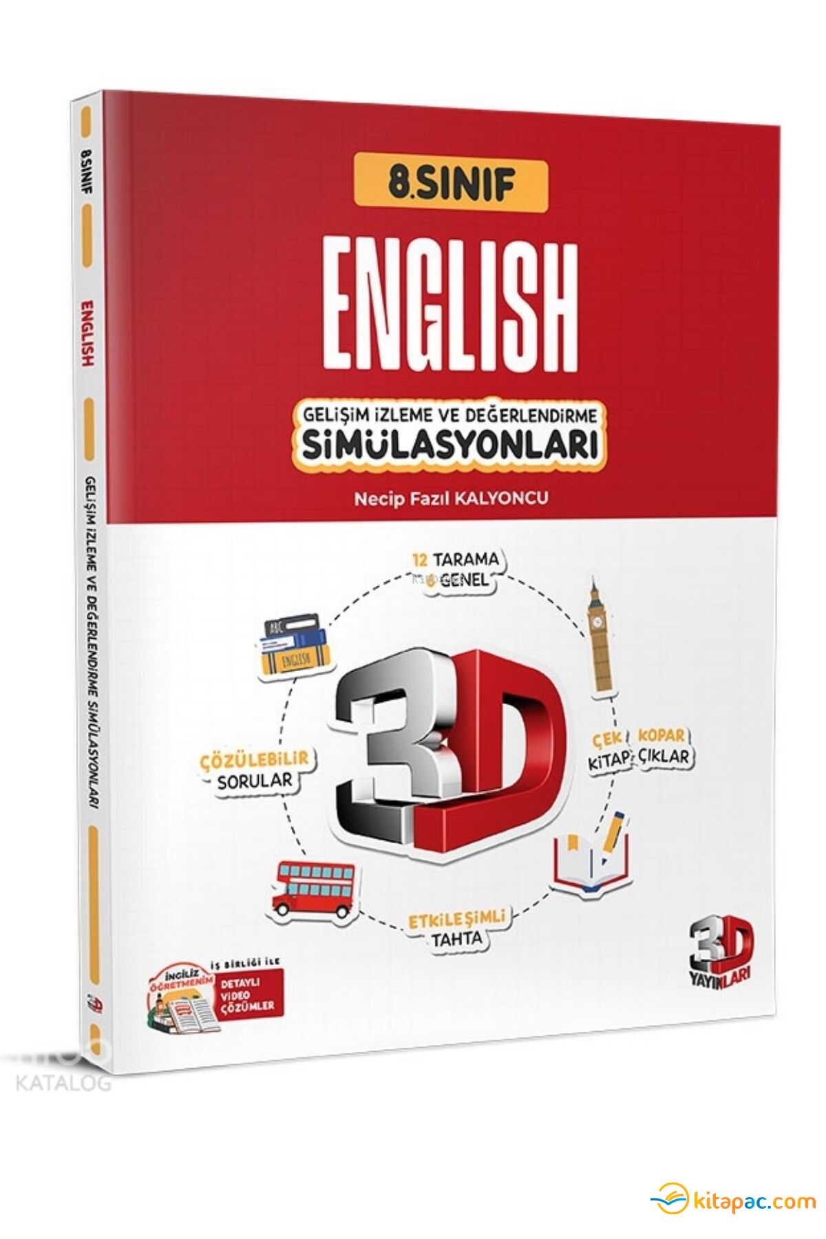 Çözüm 3d 8.sınıf Lgs İngilizce Simülasyon Denemeleri