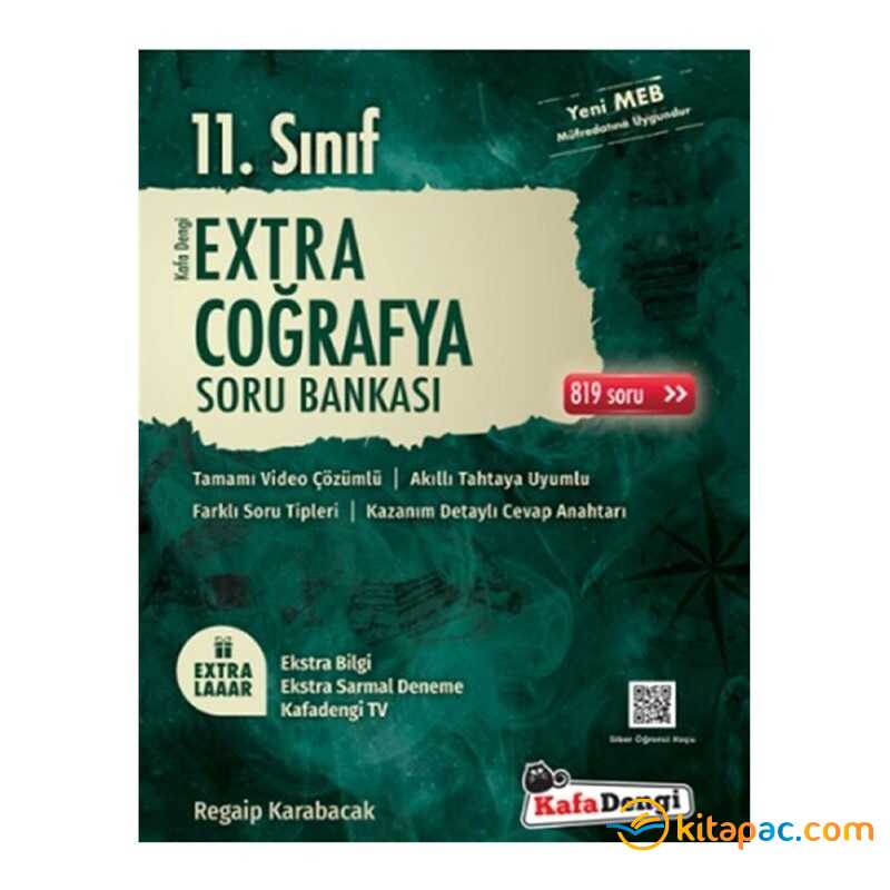 Kafadengi 11.sınıf Extra Coğrafya Soru Bankası