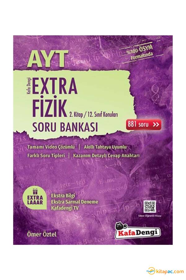 KAFADENGİ AYT EXTRA FİZİK 2.Kitap Soru Bankası - 1