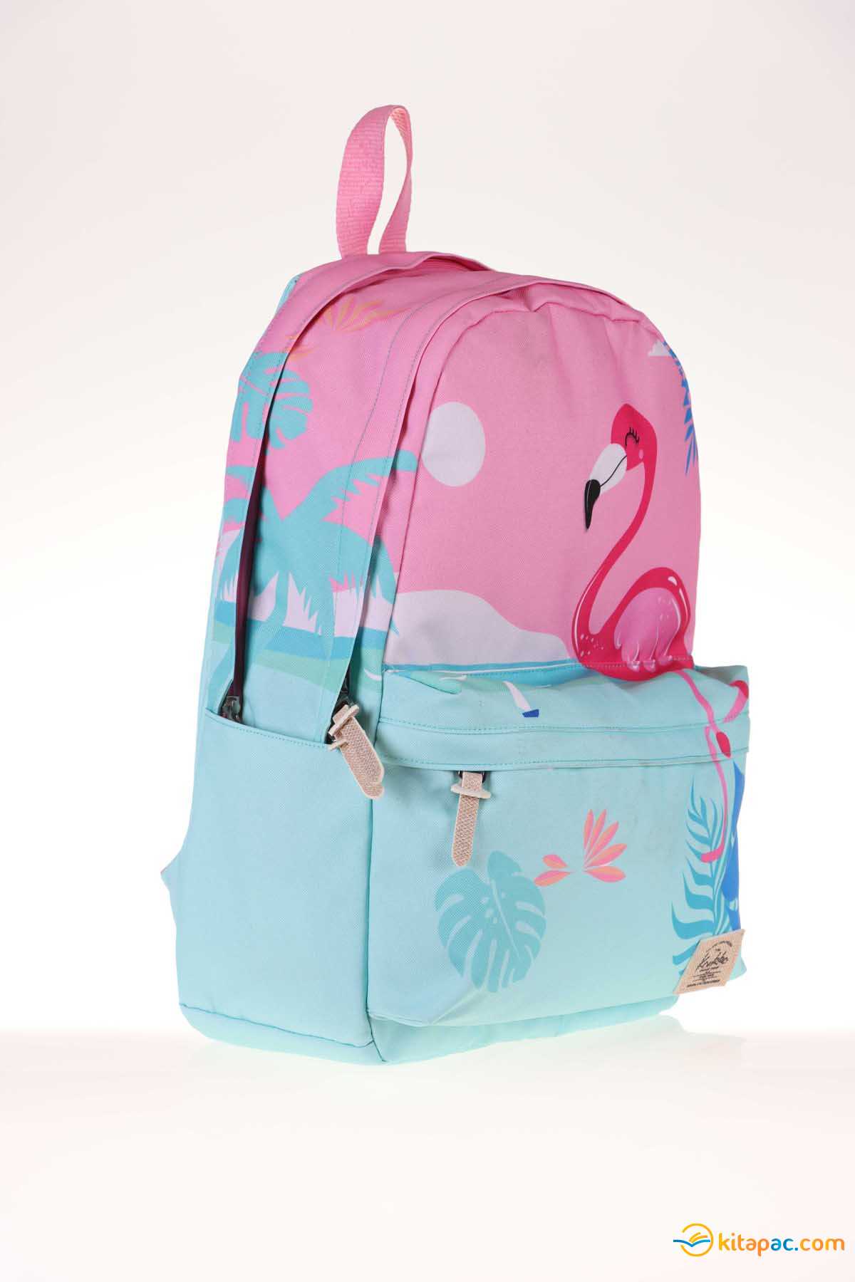 Kaukko Layer Sırt Çantası Happy Flamingo