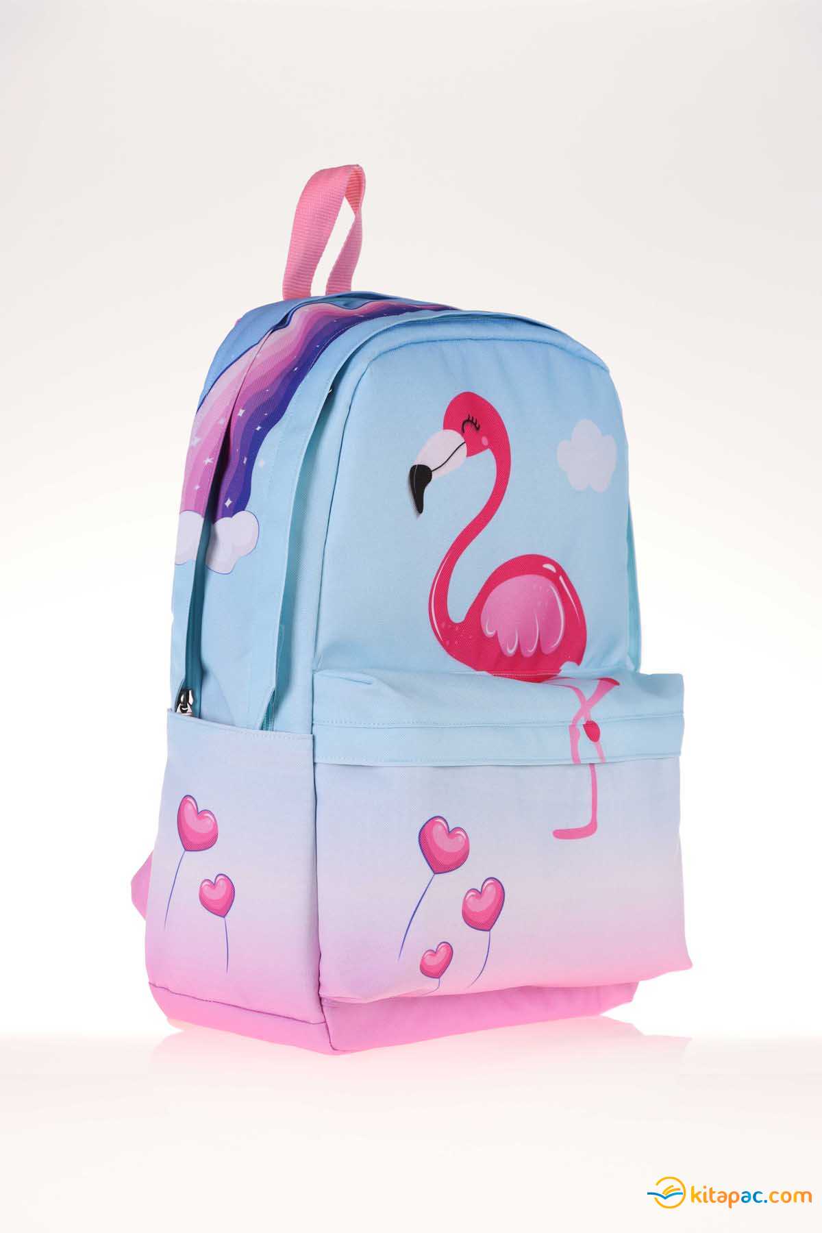 Kaukko Layer Sırt Çantası Raınbow Flamingo