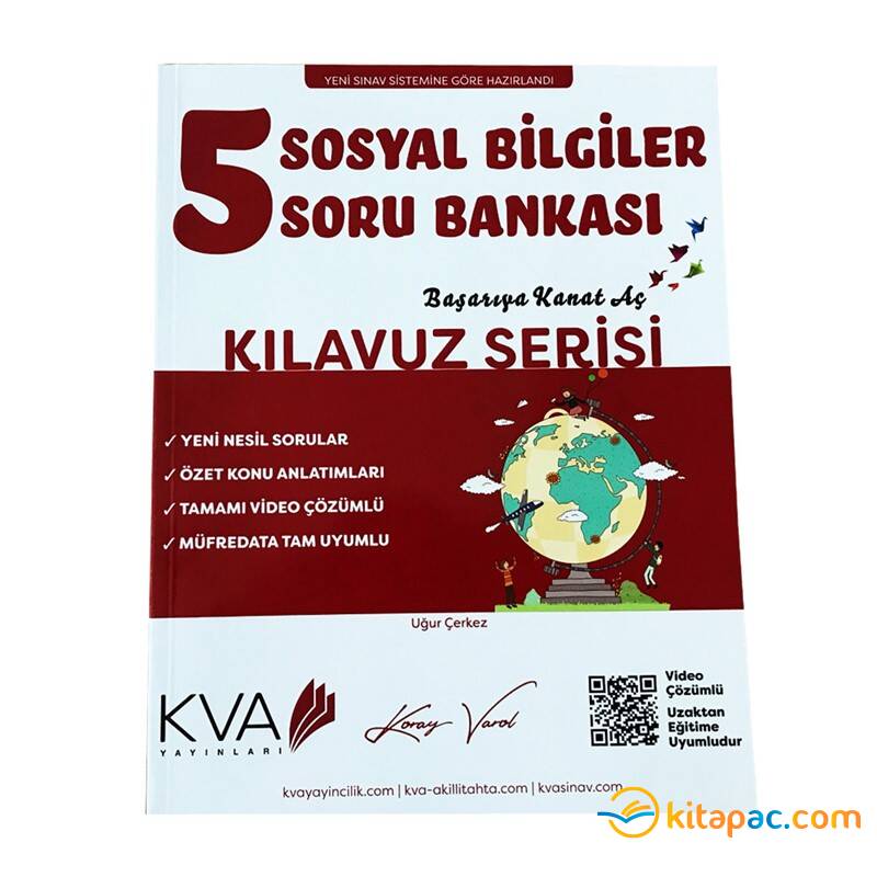 KORAY VAROL 5.Sınıf SOSYAL BİLGİLER Soru Bankası Klavuz Serisi - 1