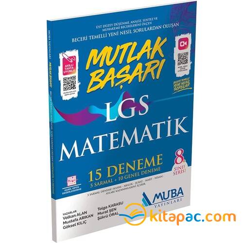 MUBA 8.Sınıf LGS MUTLAK BAŞARI MATEMATİK 15 DENEME - 1