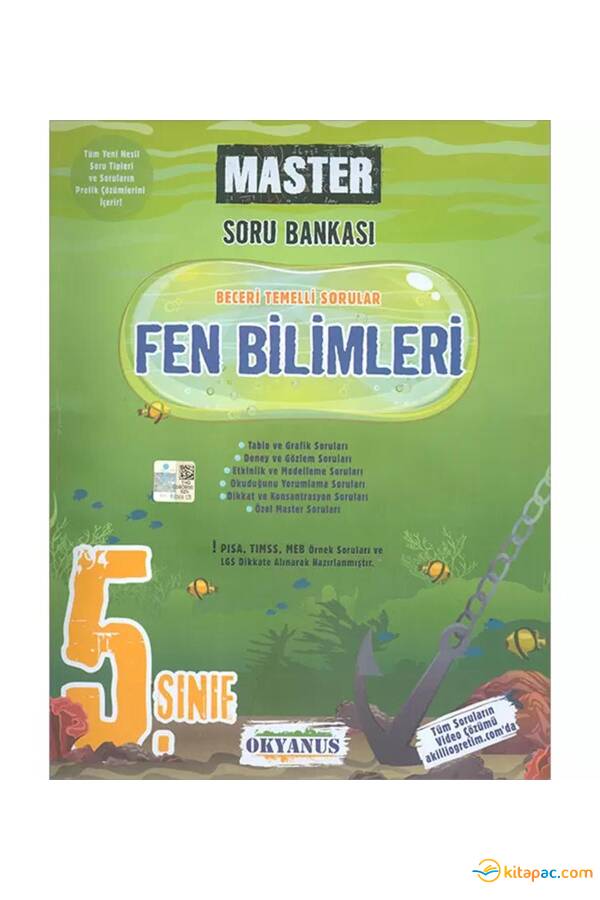 OKYANUS 5.Sınıf Master FEN BİLİMLERİ Soru Bankası - 1
