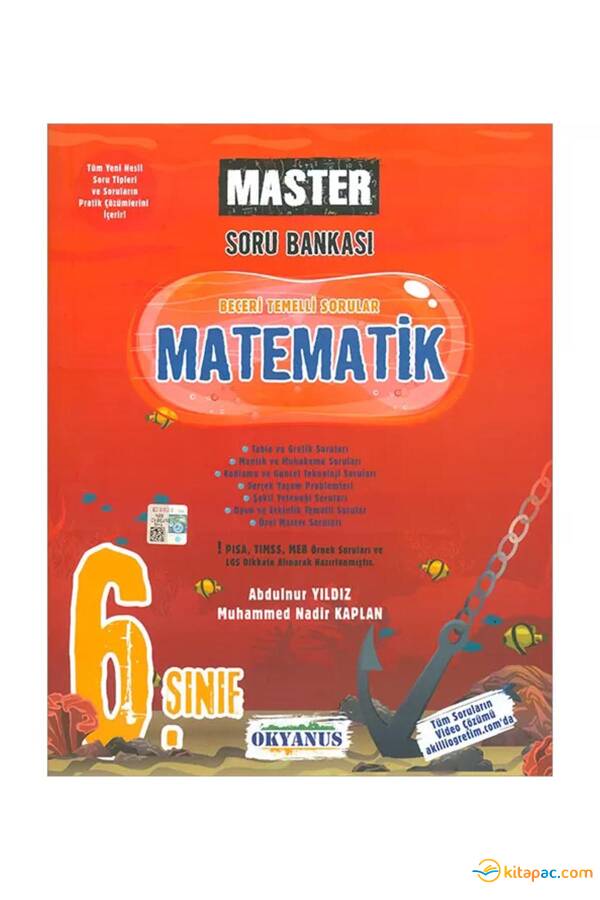 OKYANUS 6.Sınıf MASTER MATEMATİK Soru Bankası - 1