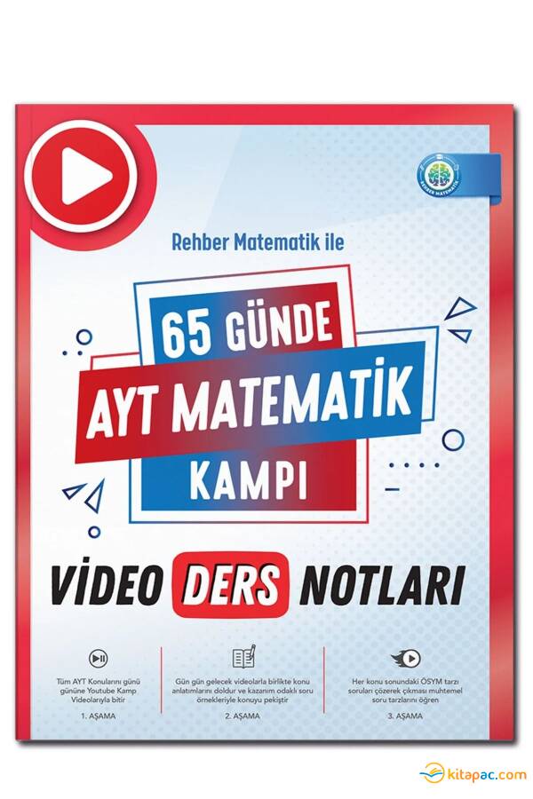 REHBER MATEMATİK 65 GÜNDE AYT MATEMATİK VİDEO DERS NOTLARI - 1