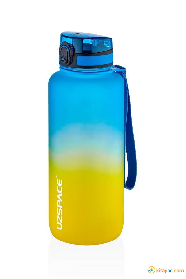 VAGON LİFE UZSPACE SU MATARASI BPA Sız 1500 ml Mavi - Sarı - 1