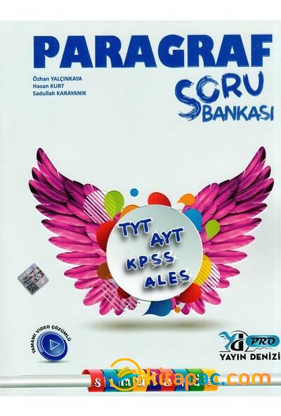 YAYIN DENİZİ TYT AYT PRO PARAGRAF Soru Bankası - 1
